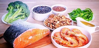 Vitaminas en produtos para o cerebro
